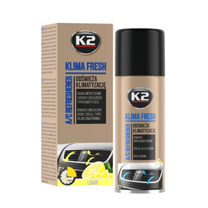 Spray do odświeżania klimatyzacji K2 Klima Fresh Lemon 150ml