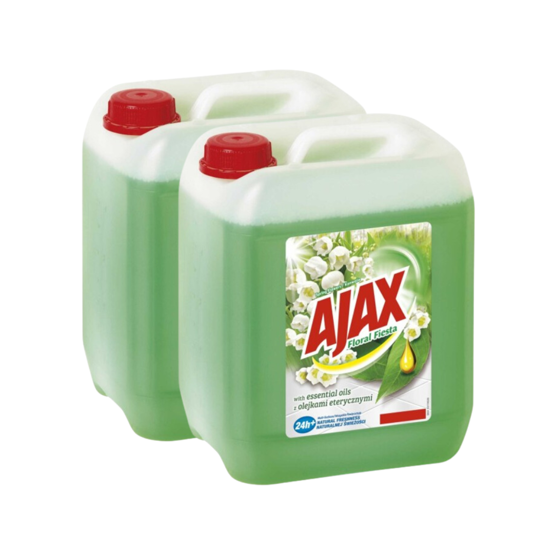 Płyn uniwersalny Ajax Floral Fiesta Konwalia 2x5l zestaw