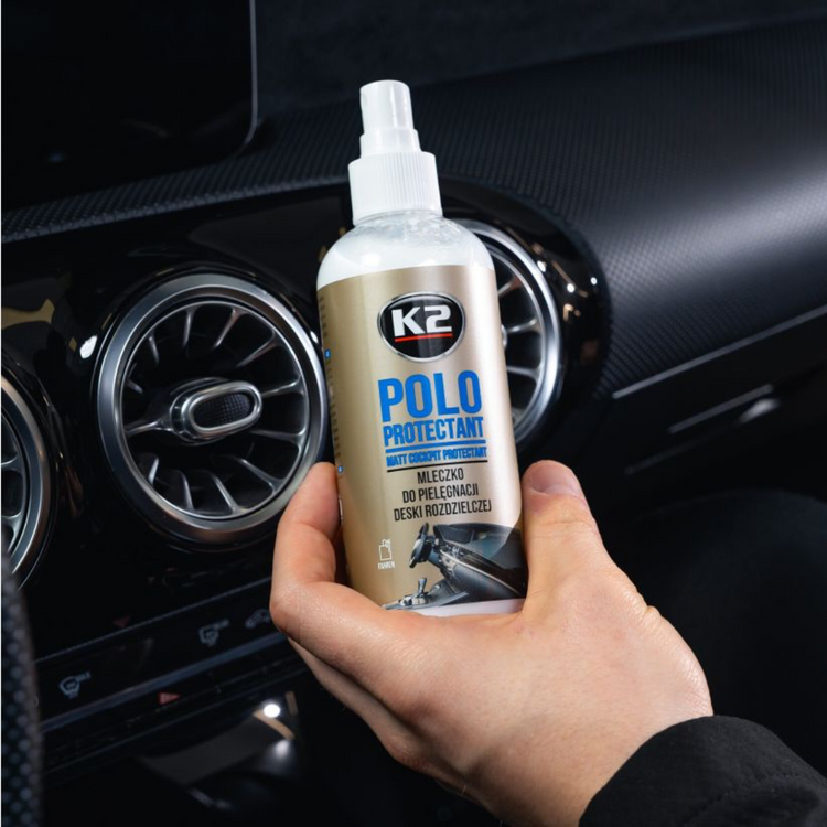 pielęgnacja wnętrza auta Polo Protectant K2