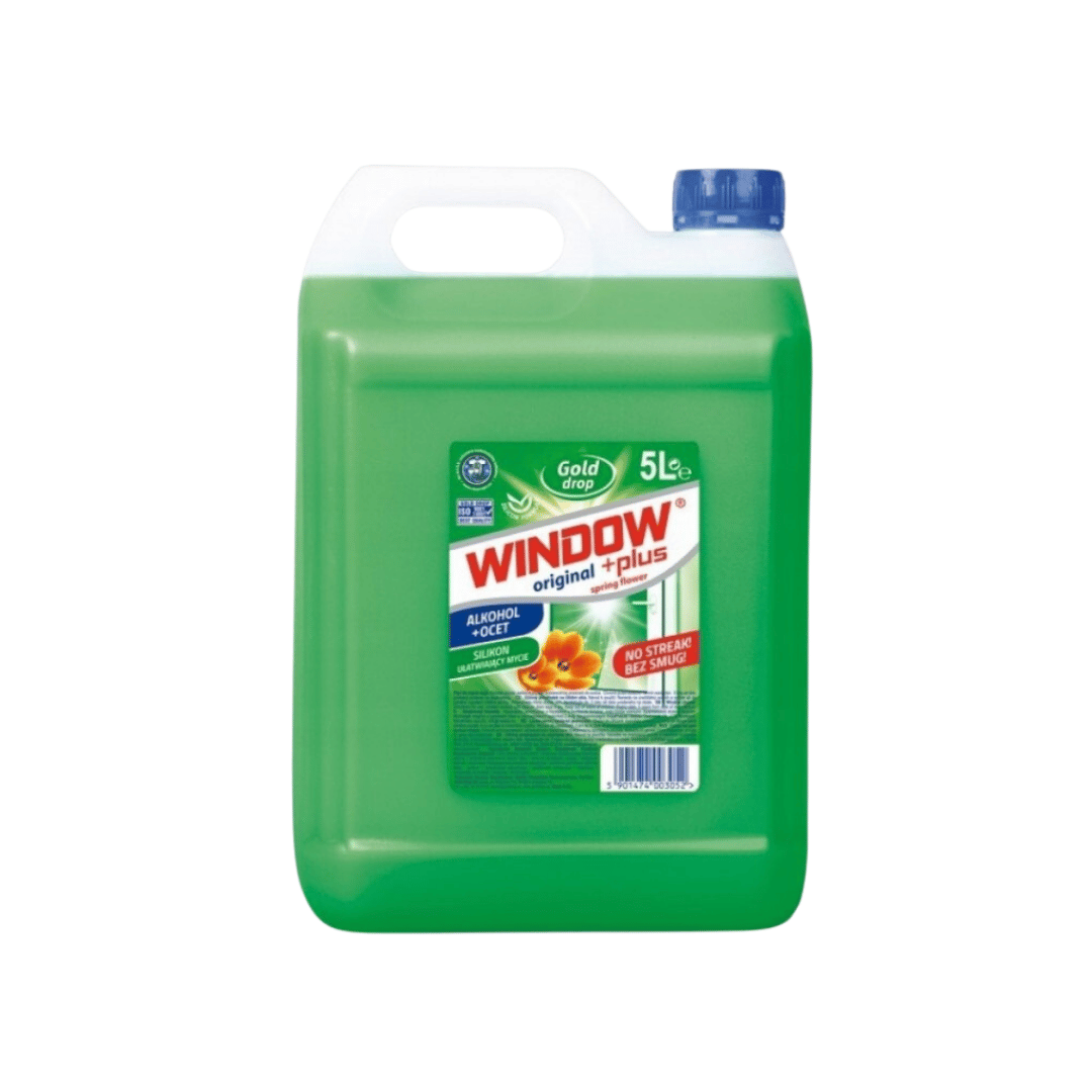 Płyn do mycia szyb i luster Window Spring Flower z octem 5000ml