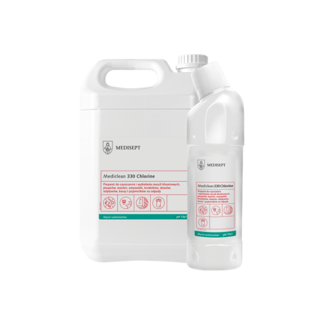 Żel wybielający WC MC 330 Mediclean 5000ml kanister