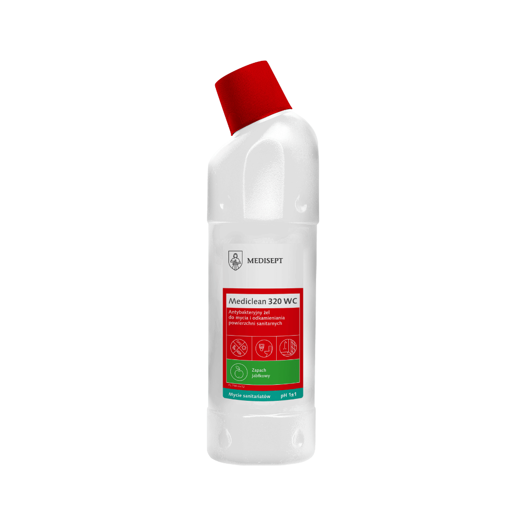 Żel do mycia i odkamieniania WC MC 320 Mediclean 750ml butelka