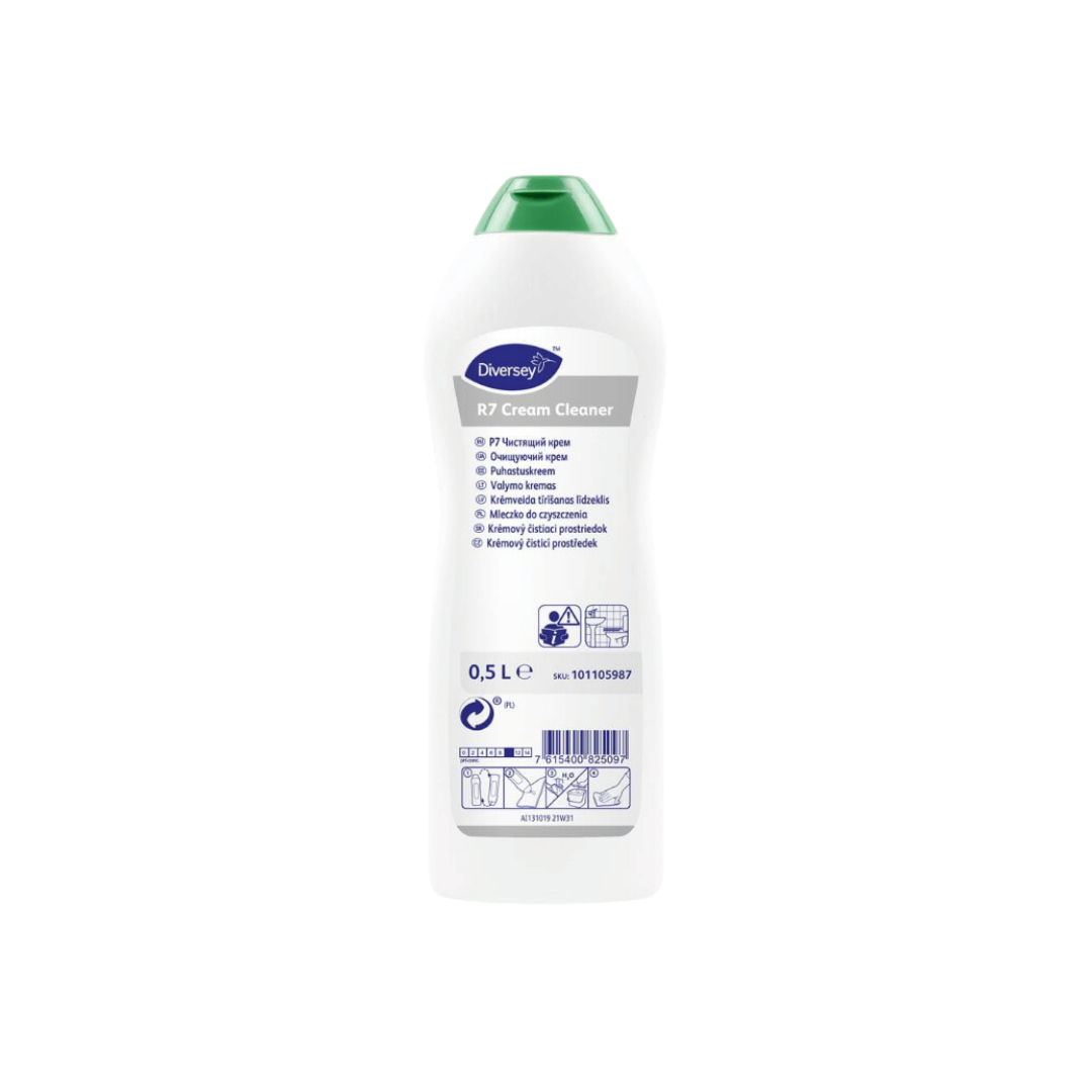 Diversey R7 Cream Cleaner Mleczko do czyszczenia powierzchni wodoodpornych 500ml