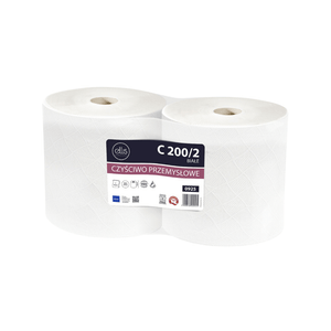 Czyściwo przemysłowe białe rolka C200 Lamix Comfort Ellis 2szt
