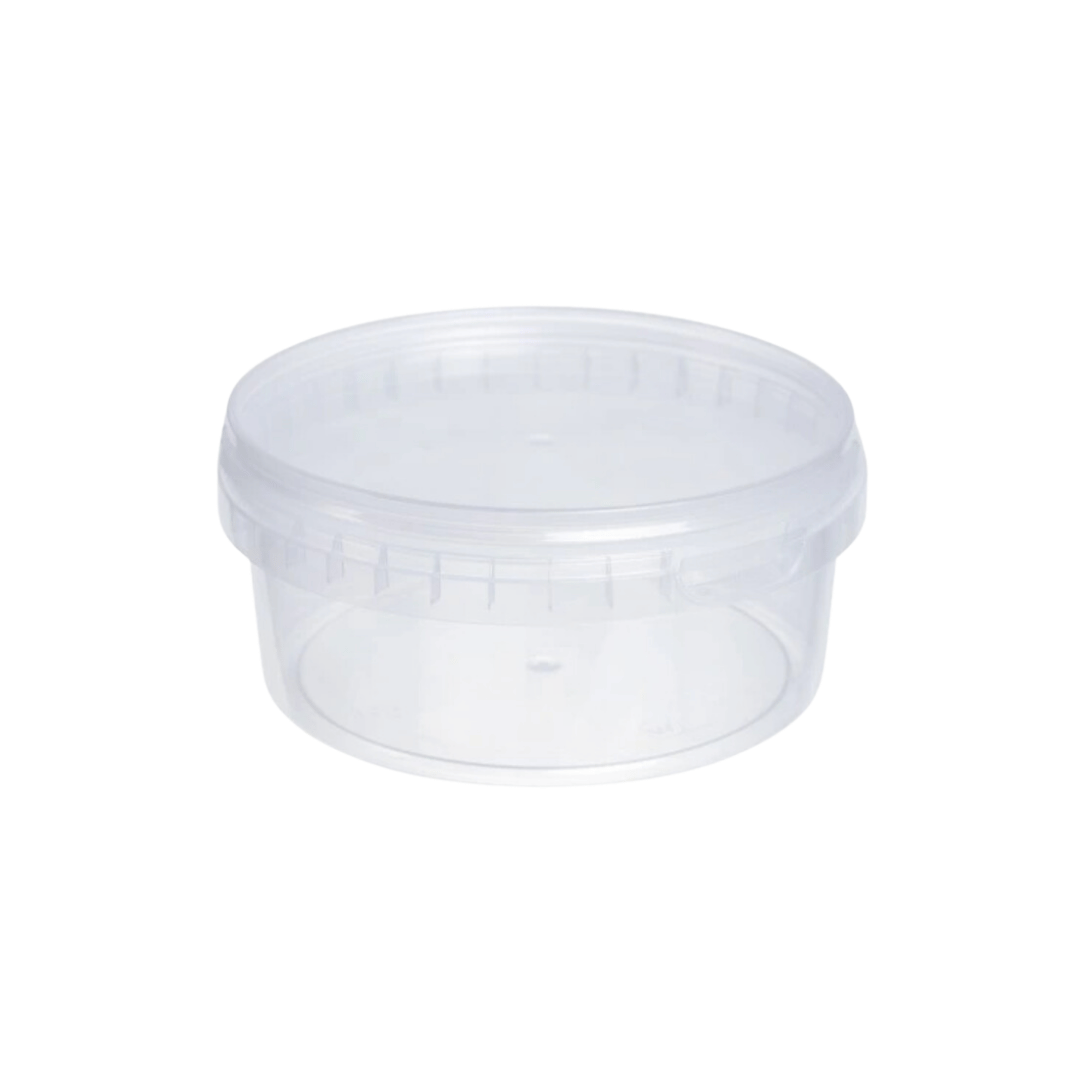 Pojemnik okrągły plastikowy wielokrotnego użytku TUS250C TUS500C 250ml