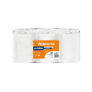 Ręcznik papierowy celuloza dwuwarstwowy biały Perfecto 6szt