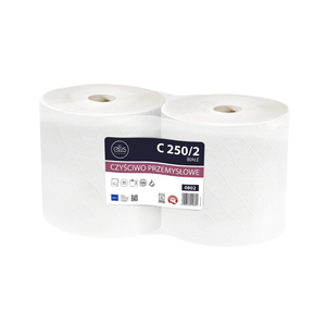 Czyściwo przemysłowe białe rolka C250 Lamix Comfort Ellis 2szt