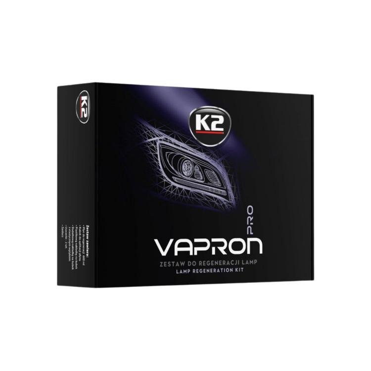 Profesjonalny zestaw do regeneracji reflektorów K2 Vapron