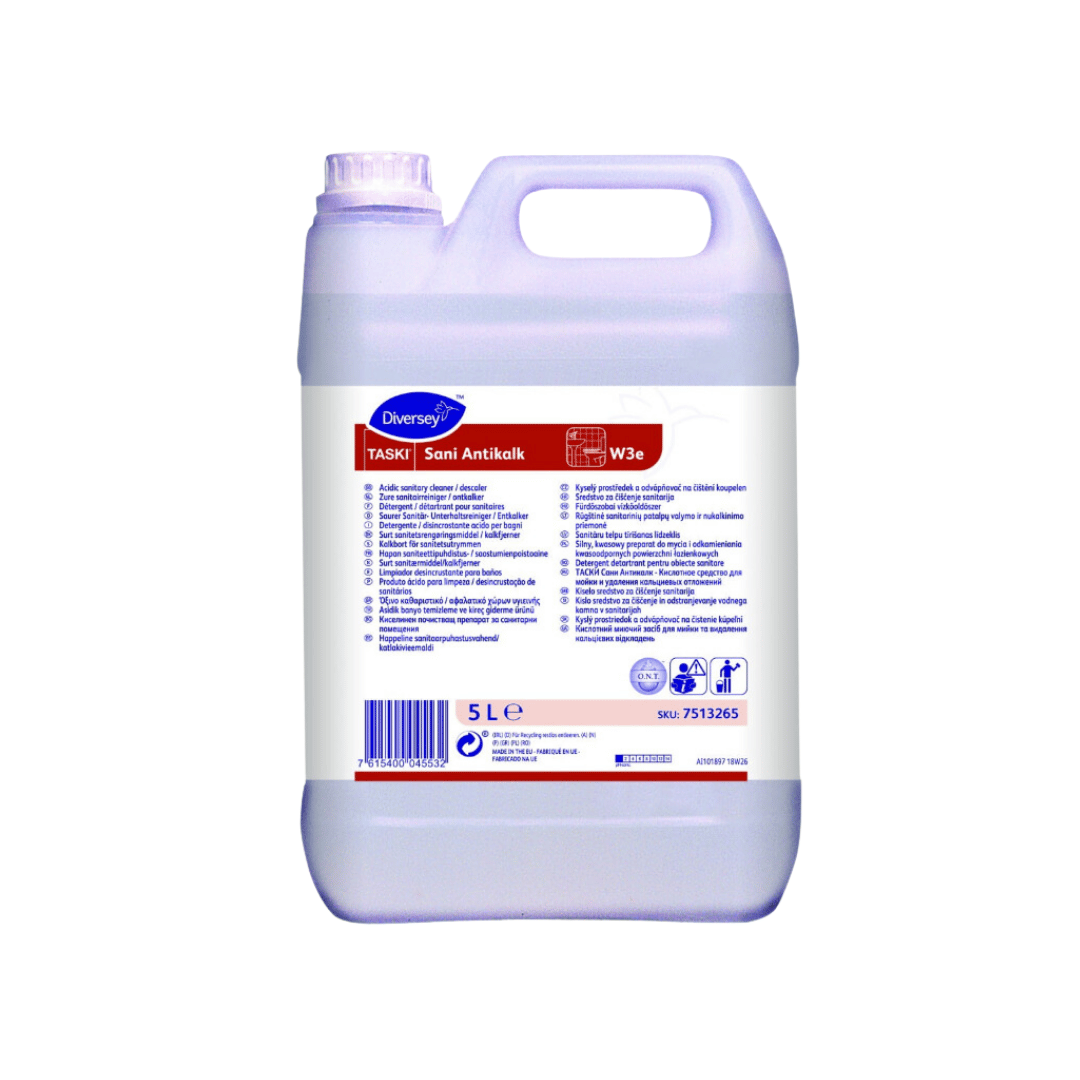 Preparat do mycia i odkamieniania powierzchni w toaletach Taski Sani Antikalk Diversey 5l