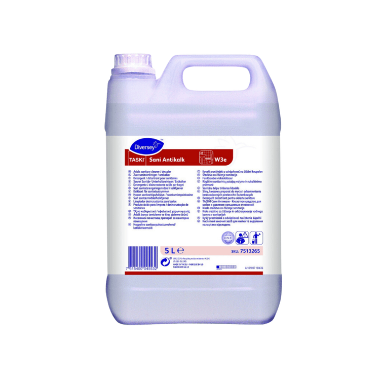 Preparat do mycia i odkamieniania powierzchni w toaletach Taski Sani Antikalk Diversey 5l