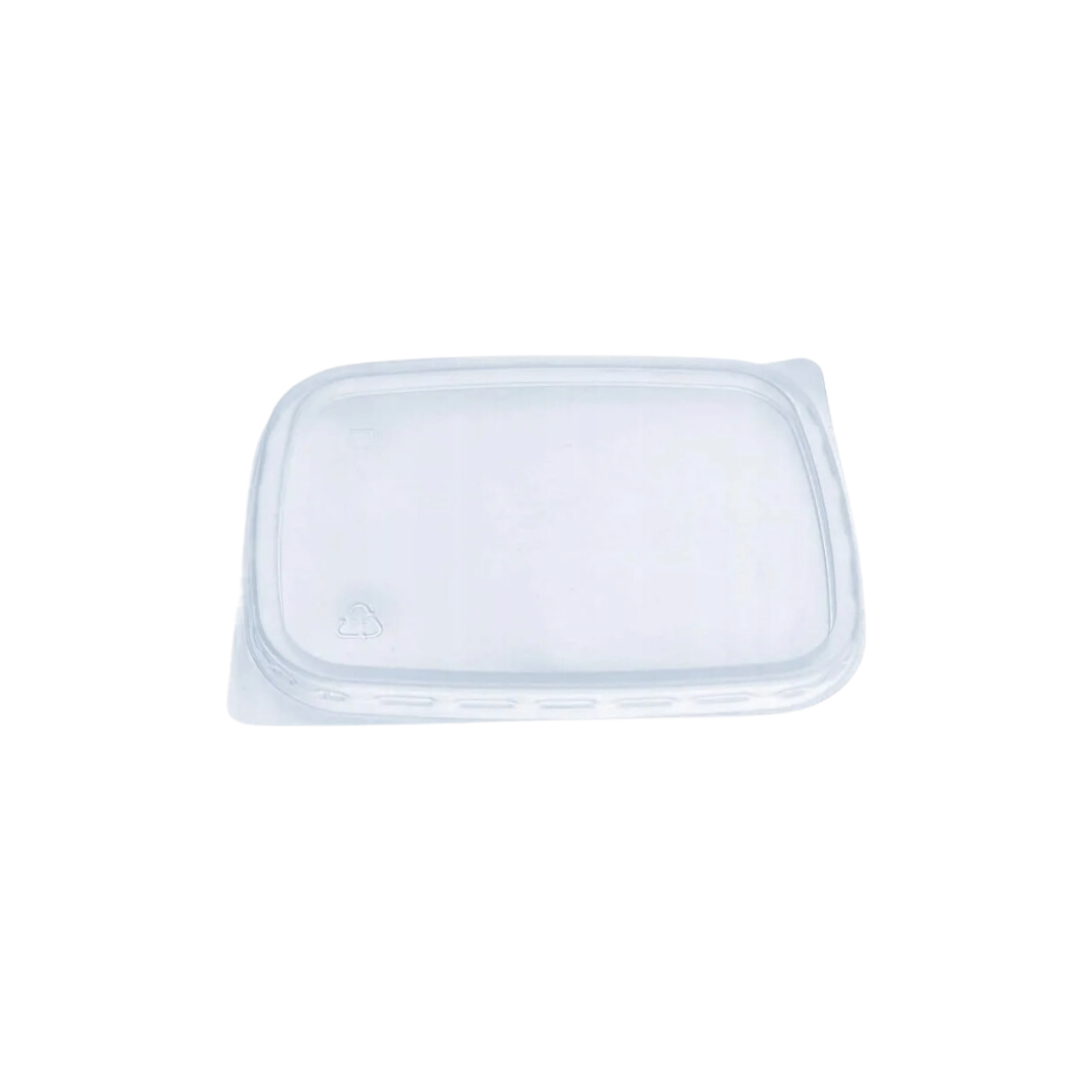 Przykrywka prostokątna plastikowa transparentna KP-809 100szt