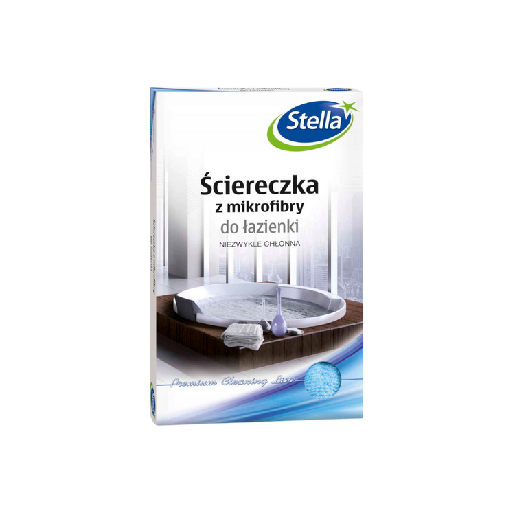 Ściereczka z mikrofibry do łazienki Stella 1szt