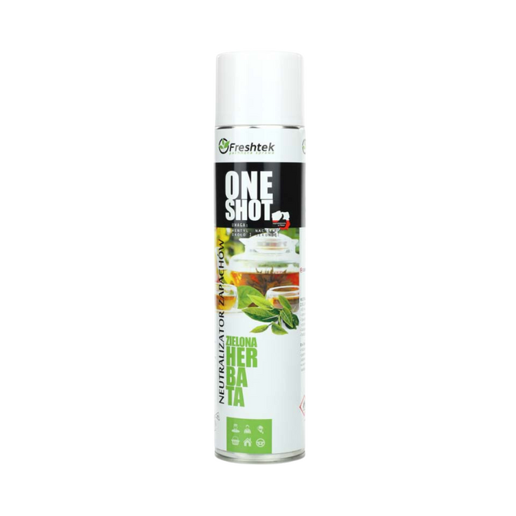 Odświeżacz powietrza Freshtek One Shot Zielona Herbata