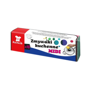Gąbka do naczyń Midi Lux Kuchcik 10szt.