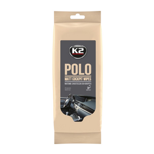 Chusteczki matowe do kokpitu K2 Polo Matt Wipes Energy Shot 24szt