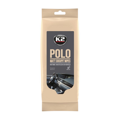 Chusteczki matowe do kokpitu K2 Polo Matt Wipes Energy Shot 24szt