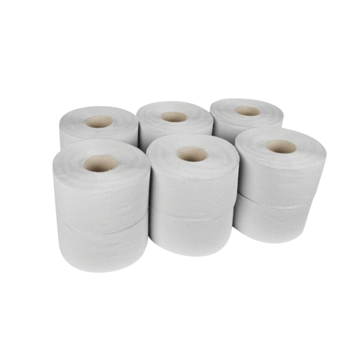 Papier toaletowy szary Jumbo Kaczory 12szt