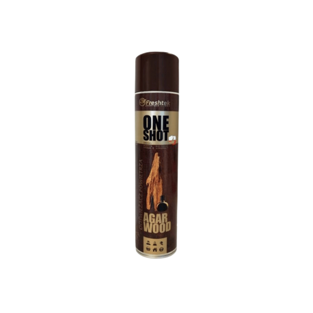 Odświeżacz powietrza Freshtek One Shot Agarwood