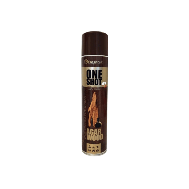 Odświeżacz powietrza Freshtek One Shot Agarwood