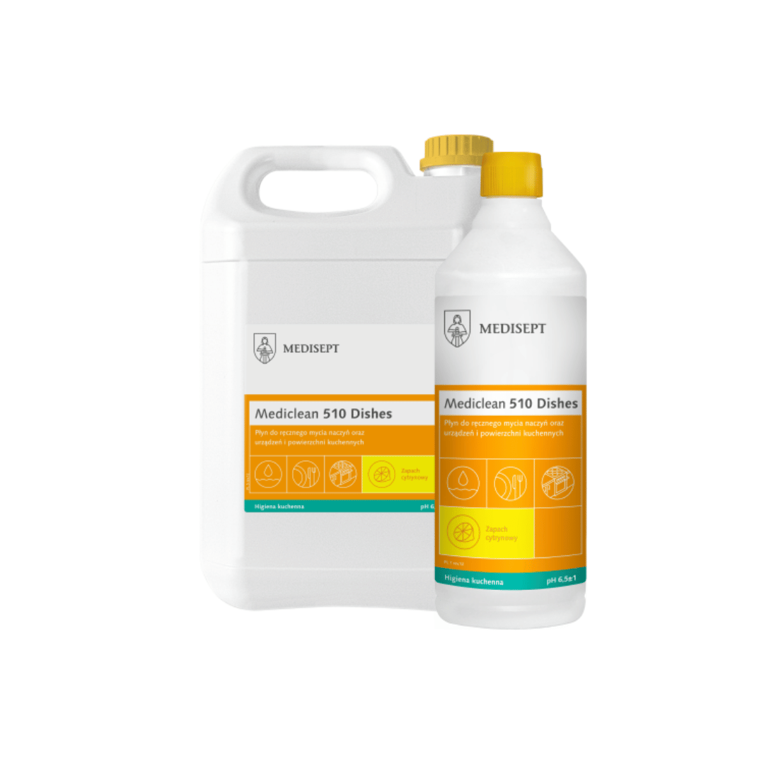 Płyn do ręcznego mycia naczyń MC 510 Mediclean Cytryna 5000ml