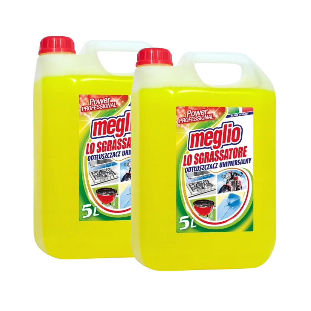 Meglio Odtłuszczacz Uniwersalny Lemon  2x 5l zestaw