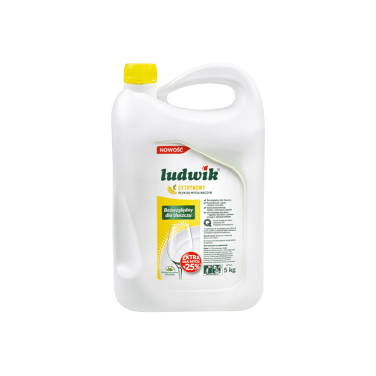 Płyn do mycia naczyń Ludwik cytryna 5l