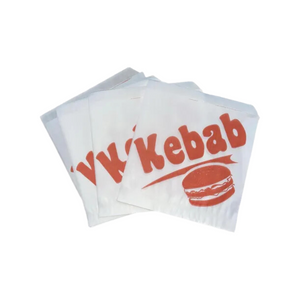 Opakowanie torebka papierowa Kebab 15x16cm 500szt