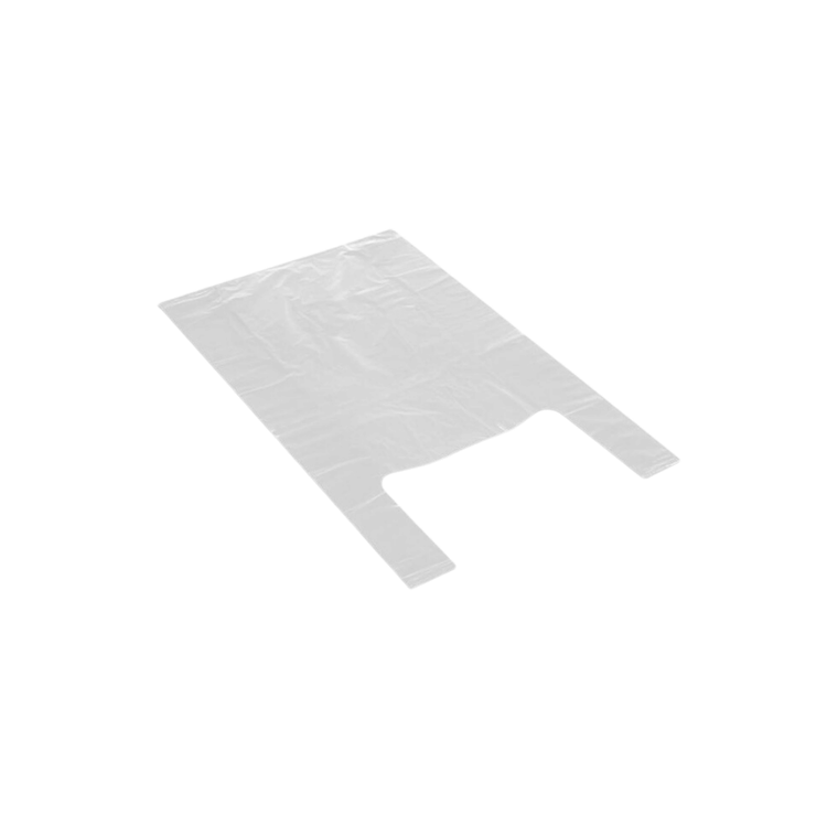 Reklamówka torba HDPE biała 40x80cm 18um 100szt