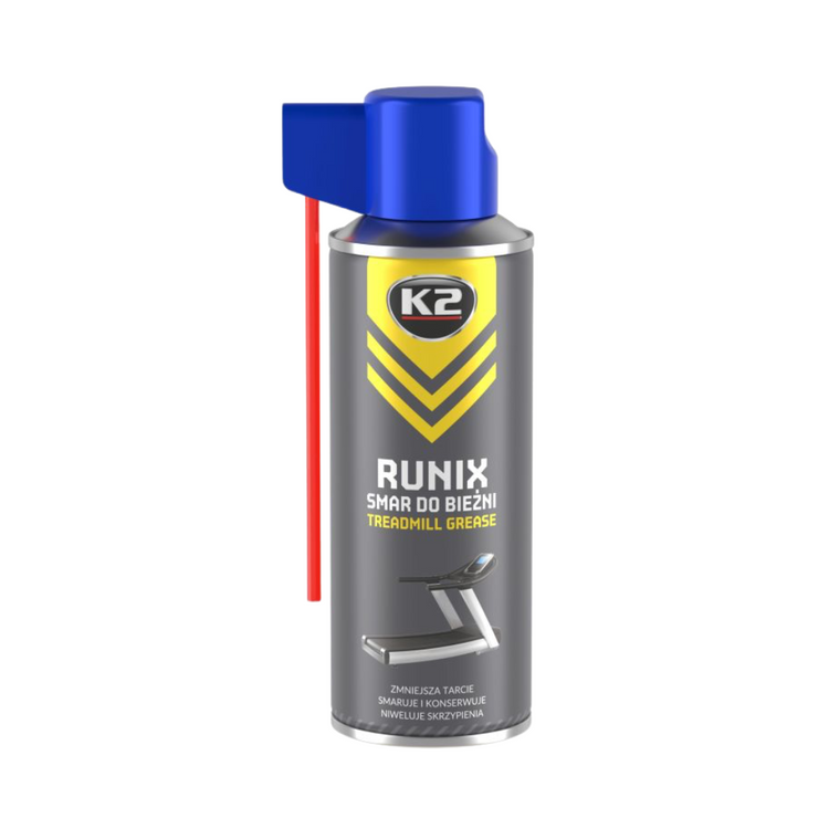Silikonowy smar do bieżni w sprayu K2 Runix 400ml